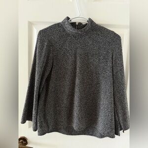 Zara Charcoal Turtleneck Sweater
